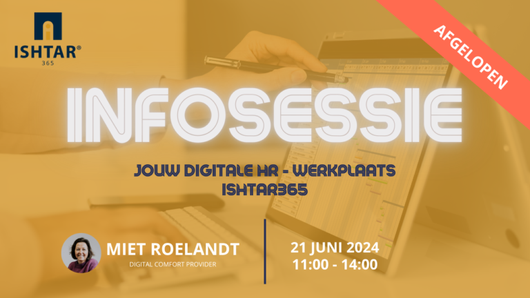 Infosessie | Jouw digitale HR-werkplaats