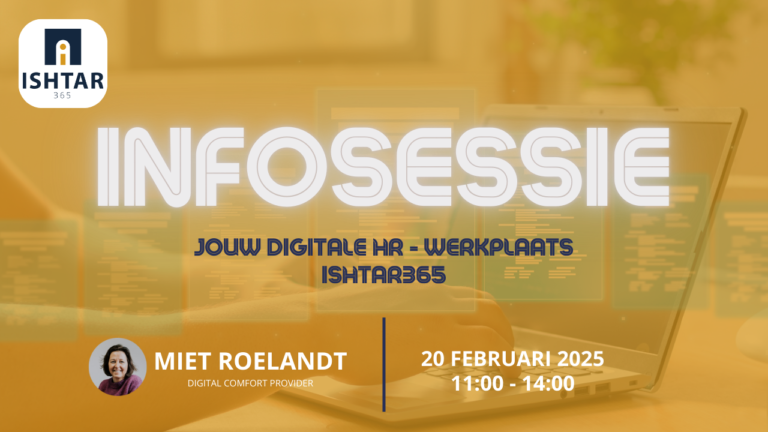 Infosessie | Jouw digitale HR-werkplaats