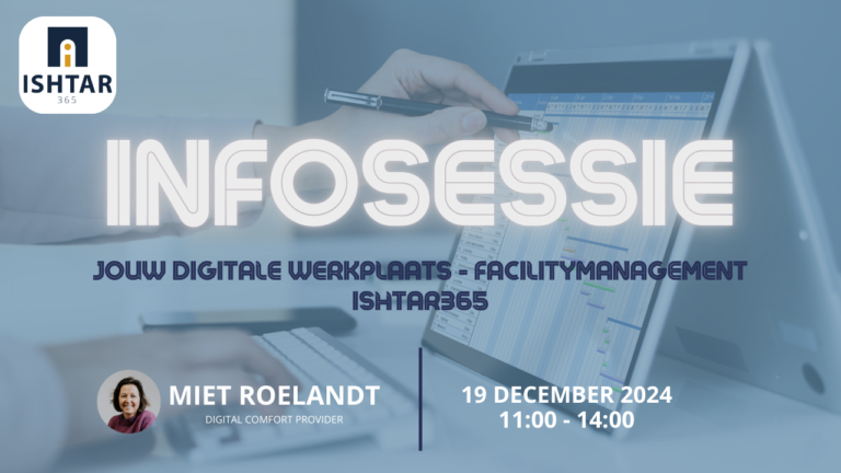 Infosessie | Jouw digitale werkplaats voor facilitymanagement